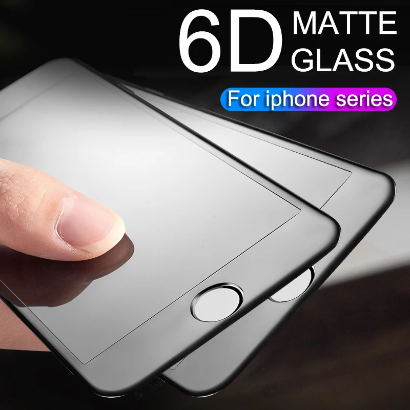 

6D полное покрытие Защитное стекло для iPhone 6 7 6S 8 plus X стекло на iphone 7 6s 8 X XS MAX XR защита для экрана iPhone 7 стекло
