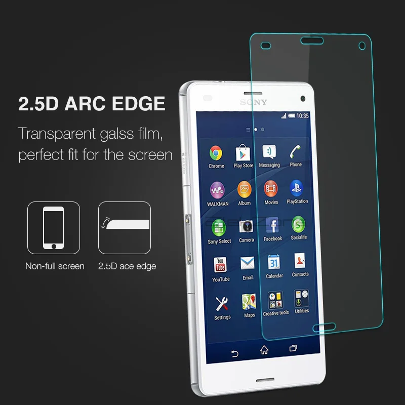 Защитное стекло для Sony Xperia Z3 Compact 2 шт.