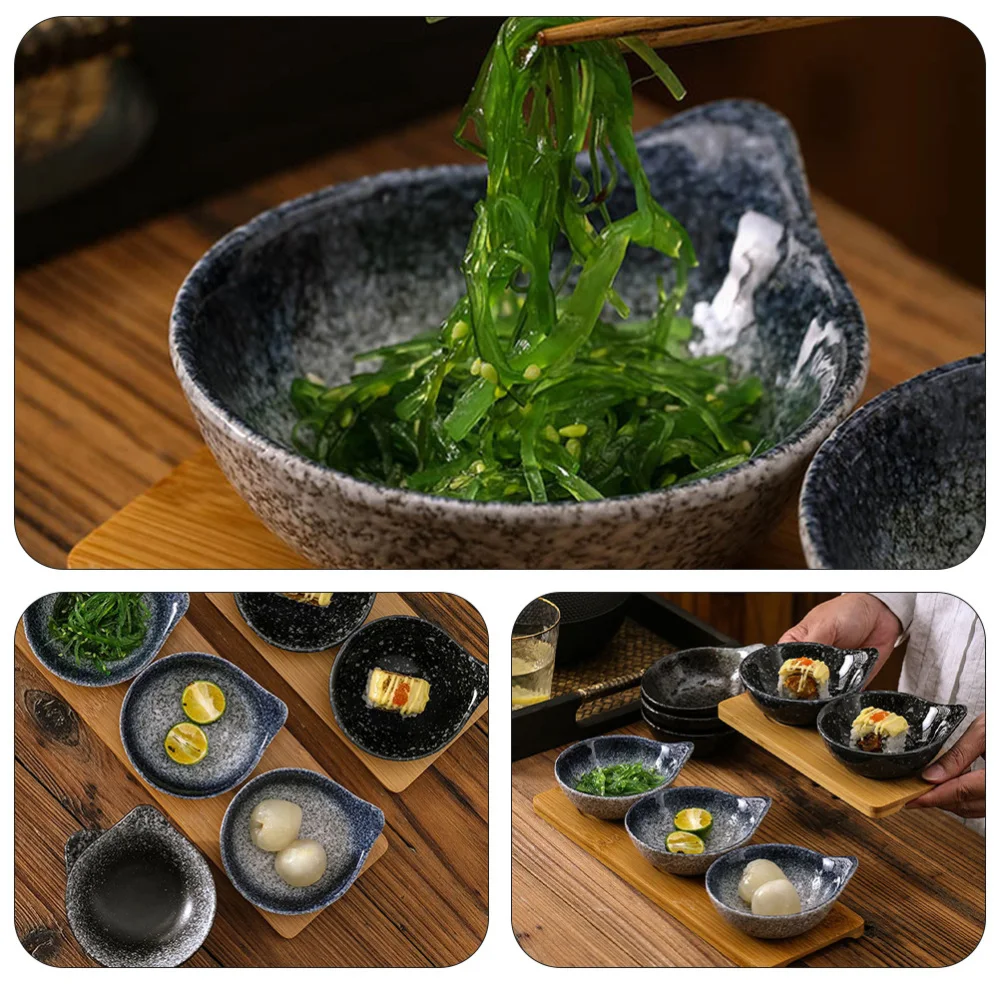 

1 Set Japanese Style Ceramic Sauce Seasoning Dishes Practical Side Dish Plates