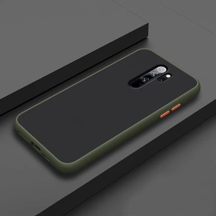 Для xiaomi redmi Note 8T Чехол Жесткий PC Прозрачный матовый защитный чехол на заднюю