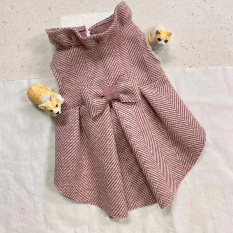 

XS Winter Dog Dress Cat Puppy Small Dog Costume Chihuahua Yorkie Pomeranian Bichon Poodle Schnauzer Pug Dog Clothes Pet Clothing