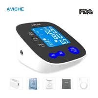 professional automatic digital arm blood pressure monitor large backlight display english russian voice talking machine