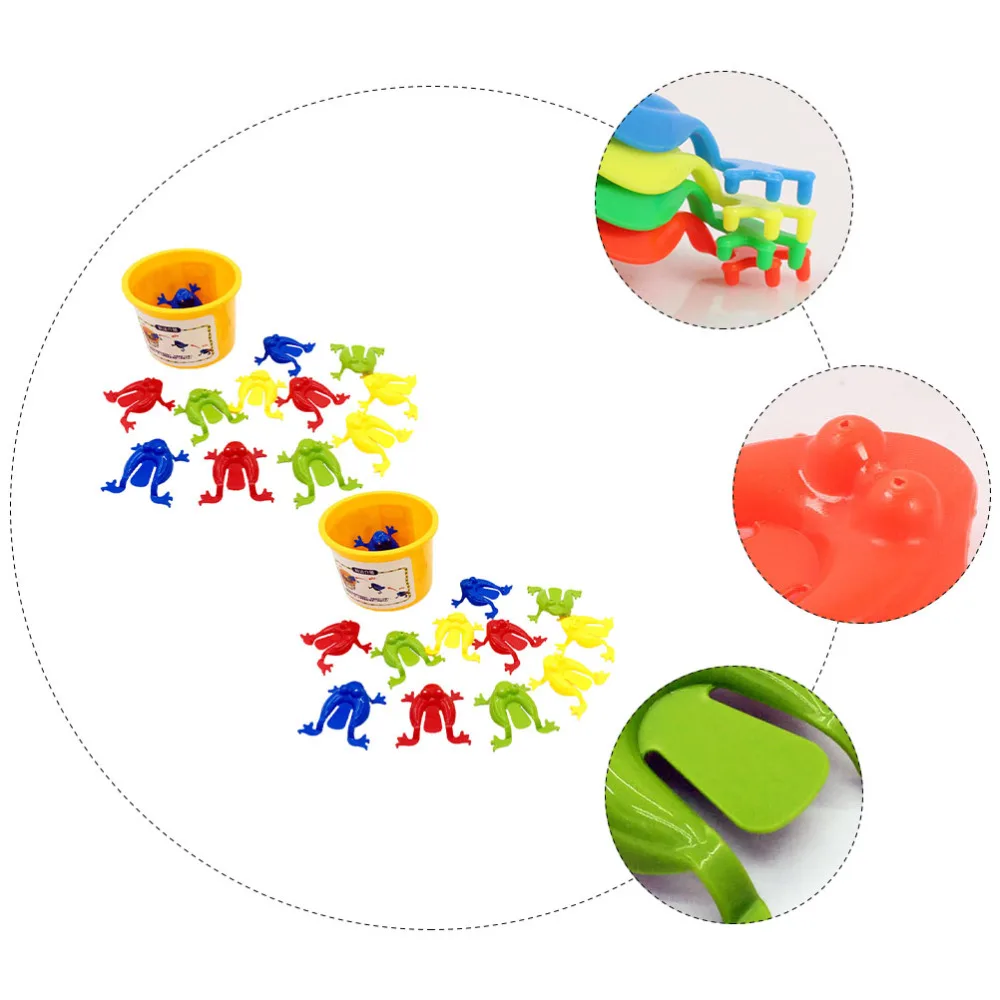 

24pcs Lovely Bouncing Finger Pressing Jumping Educational (Random Color)