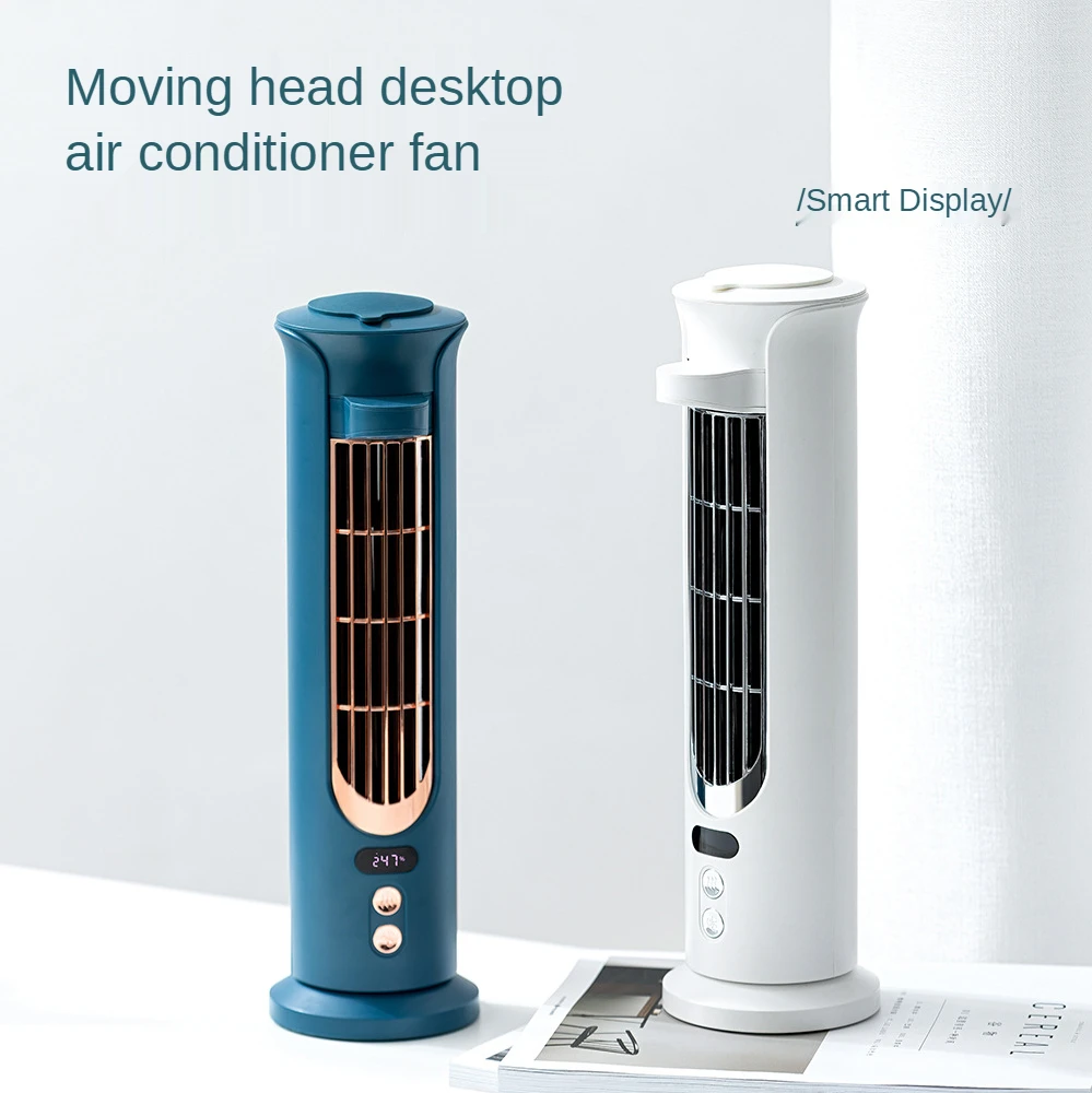 New mini air conditioning cooling desk fan cooling spray tower fan USB Fan Room small water cooling portable fan
