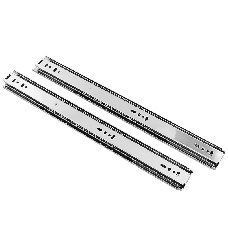 

2018 Germany Heidishi cabinet drawer slide rail three tracks mute thickened heavy guide rail 45KG