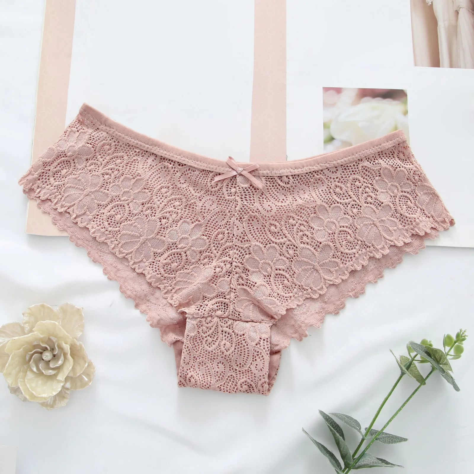 Новые женские однотонные сексуальные стринги нижнее белье удобные кружевные