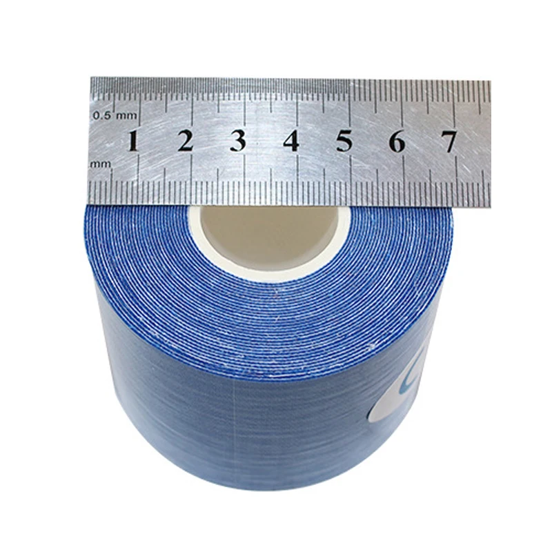 Кинезиологическая лента для занятий спортом эластичный бандаж на колено