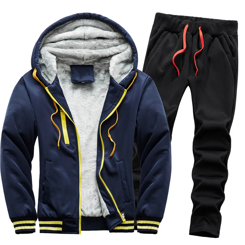 Мужская Толстая флисовая куртка 5XL спортивный костюм теплая одежда для бега и