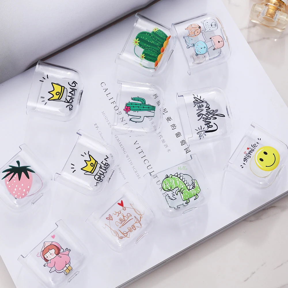 Роскошный мини-чехол Cherie Transparente Auriculares для Air pods iPhone милый чехол Apple Airpods 2 1