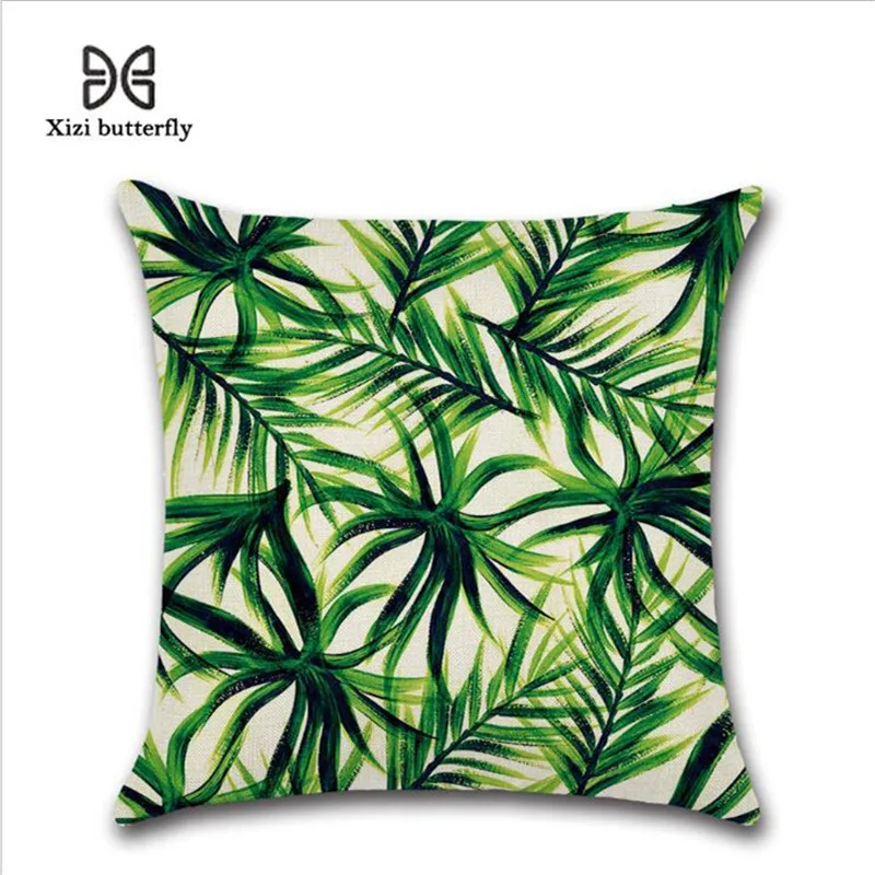 Современный Ins квадратный диван постельное белье хлопок наволочка с принтом для