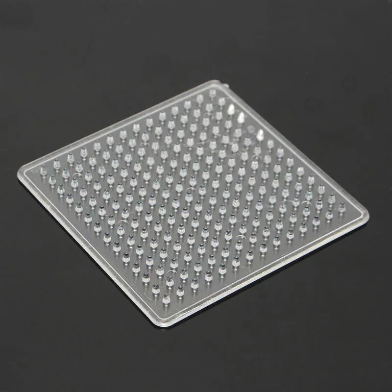 Square JIMITU 9 видов стилей DIY ручное изготовление шариков Хама игрушка для детей обучающая головоломка шаблон предохранитель ремесло игрушки подарок на год - Цвет: Square