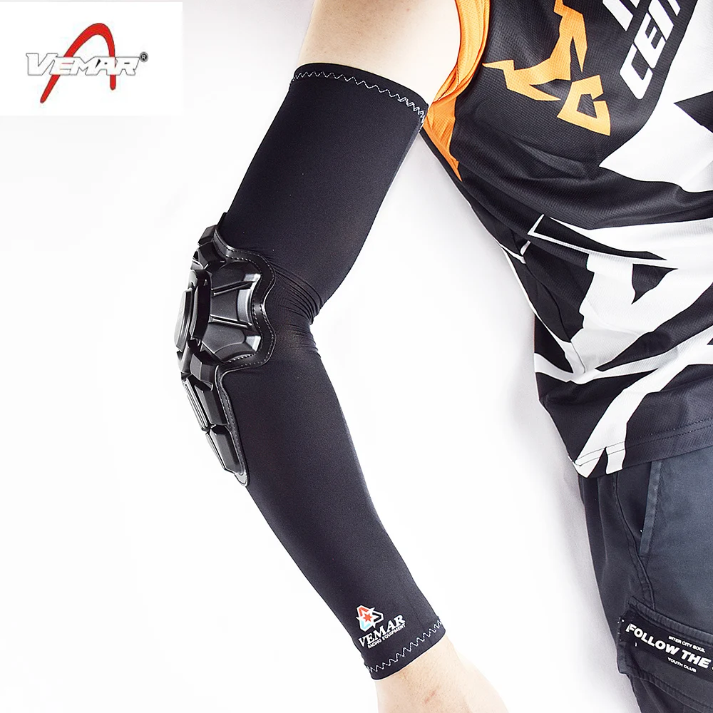 Мужские мотоциклетные налокотники Vemar защитные противоударные рукава для езды