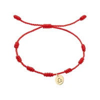 new fashion 1pc twelve constellation red string bracelet braided rope transit red string constellation bracelet for lovers gift