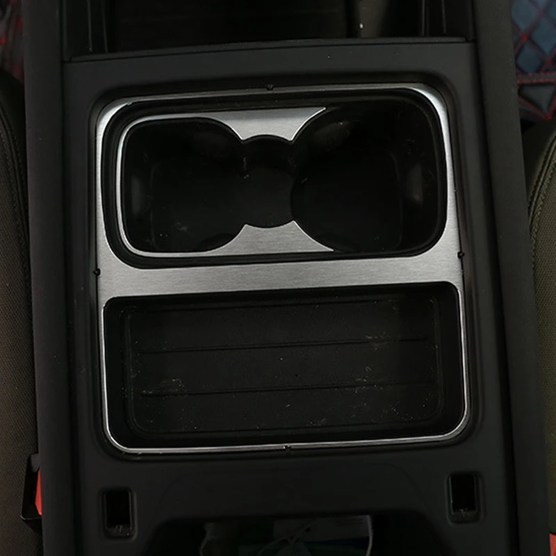 

Water Cup Holder Sequin Sticker with Armrest Box Back Row Air Outlet Panel Cover for Land Rover Defender 110 130 2020