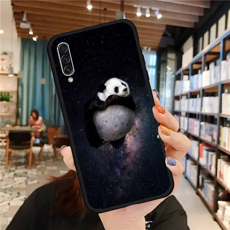 

Lovely animal panda Phone Case For Samsung galaxy A S note 10 7 8 9 20 30 31 40 50 51 70 71 21 s ultra plus