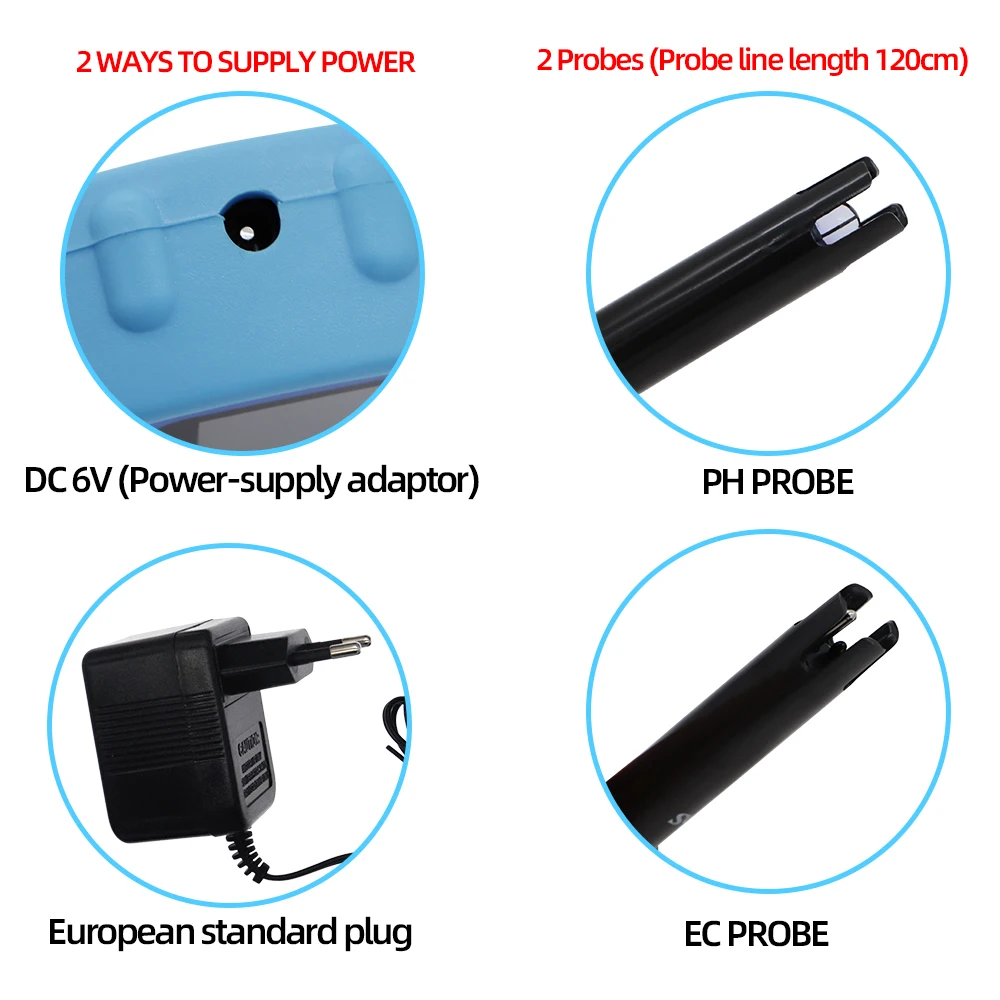 2 в 1 многопараметрический монитор ph воды тестер качества TDS кислотометр для