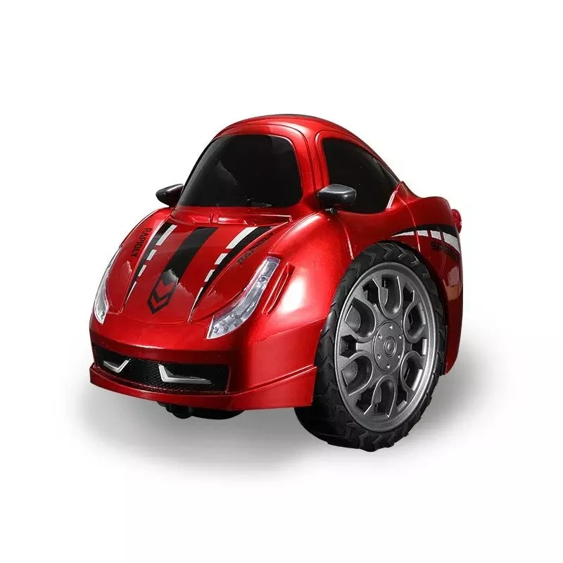 

Mini Rc Car 360 Rotating Drift Bucket Lights Sound Impact Charging Remote Control Electric Stunt Car