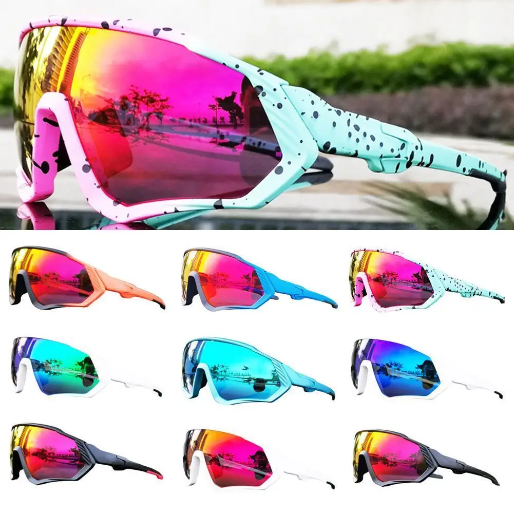 

Outdoor Cycling Sunglasses Windproof Sand Polarized Eyewear Goggles Riding Mountain Bicycle Equipment A4I7
