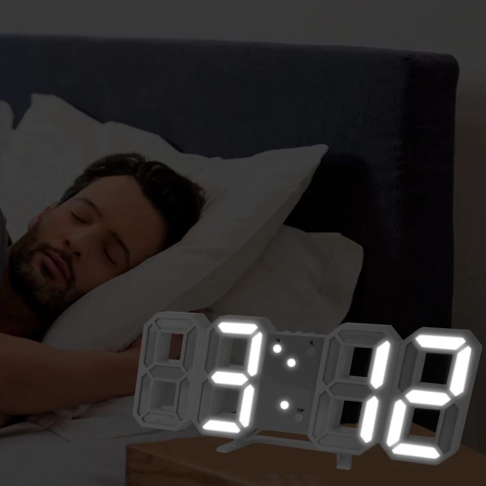 

Настольные часы, цифровые часы, Подвесные часы, светодиодный цифровые настенные часы, будильник, календарь, термометр, электронные часы