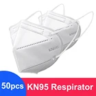 Пылезащитные дышащие лицевые маски KN95, фильтрация 95%, маска KN95, респиратор, Пылезащитная противотуманная маска для смога и рта, мощные защитные маски