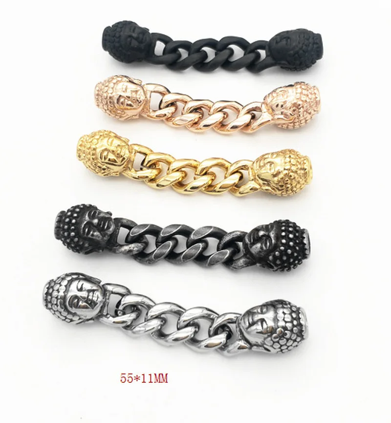 Цепочки для изготовления ювелирных изделий из нержавеющей стали голова Будды