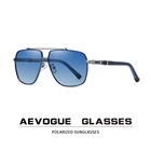 Солнцезащитные очки AEVOGUE AE1020 для мужчин и женщин, поляризационные, с двойной лучевой большой оправой