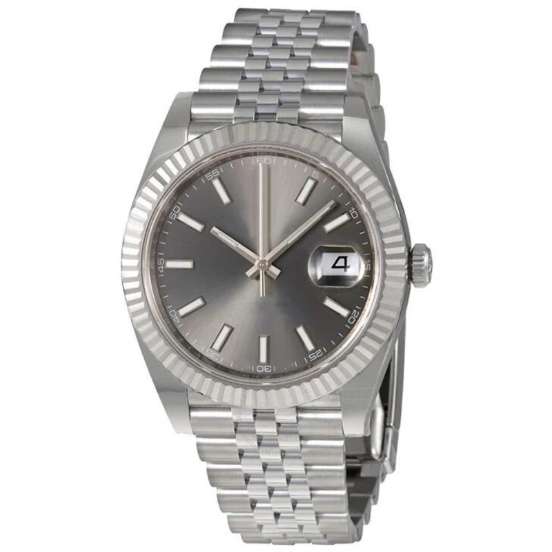 

Lurury mens watches 41mm datejust Sapphire Glass Smooth second hand watch Solid Clasp luminous Automatic Men's wristwatches