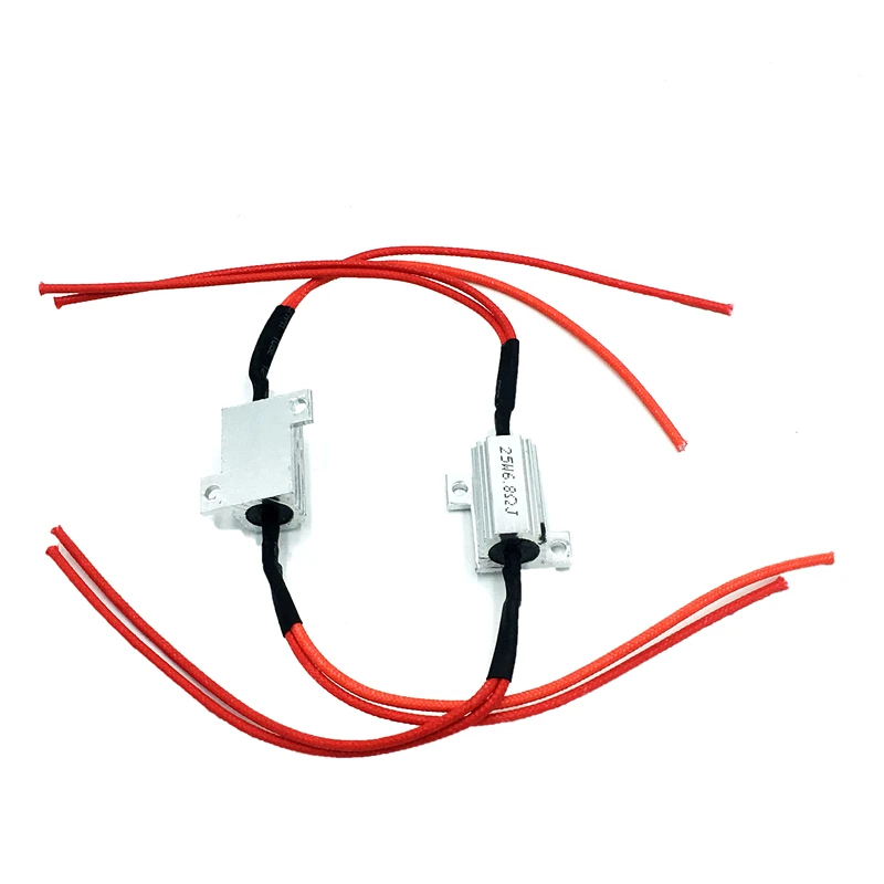 12 В 25 Вт нагрузочные резисторы светодиодный индикатор скорости вспышки