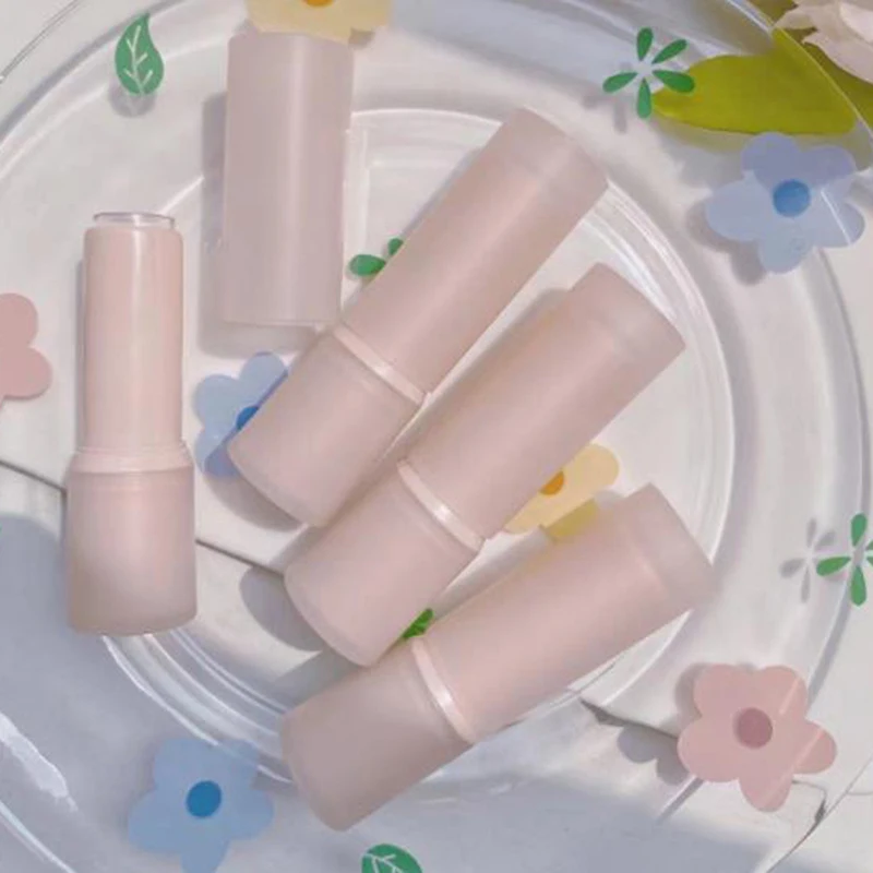 

2Pcs Empty Lipstick Tubes Empty Cosmetic Containers Lipstick Jars Balm Tube Refillable Bottle