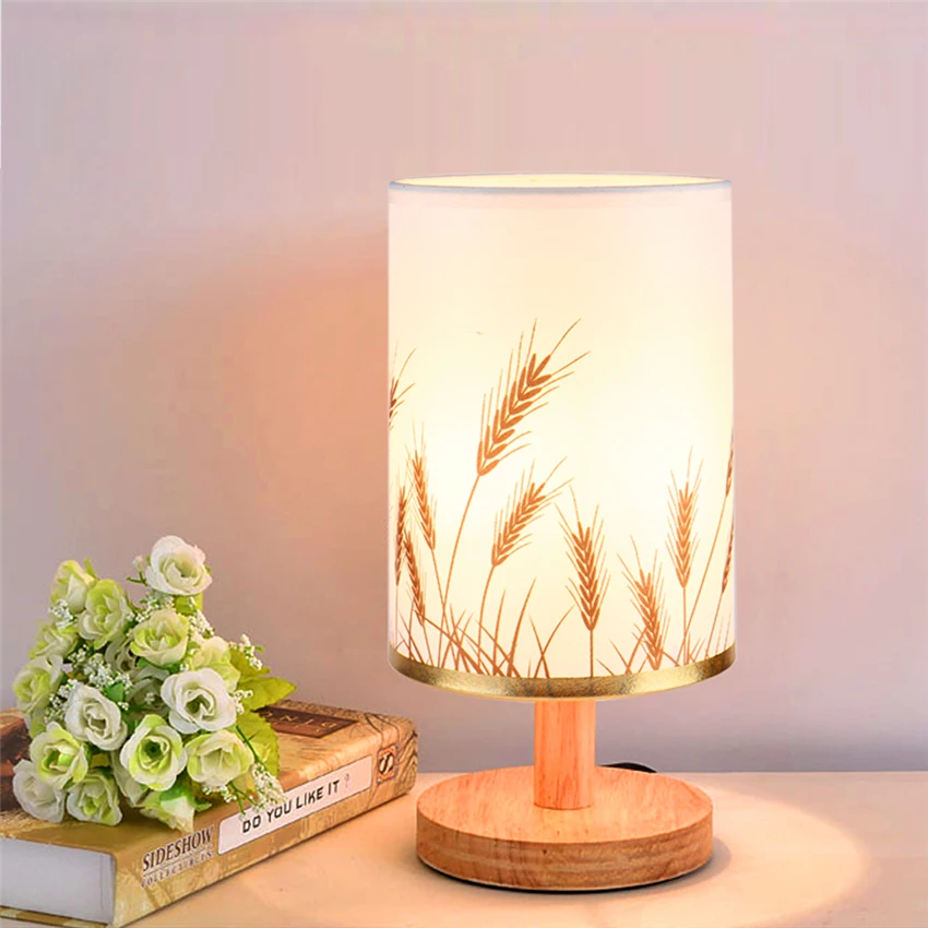 Настольный светильник в китайском стиле современная деревянная художественная