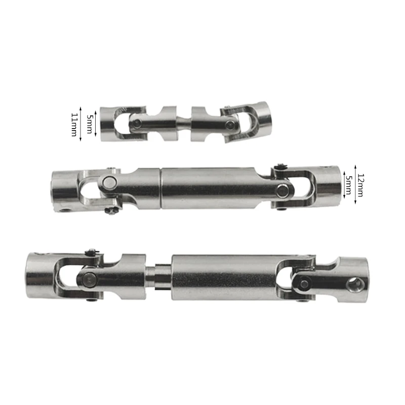 

3PCS Metal Transmission Drive Shaft for 1/12 MN86K MN86KS RC Crawler Car Upgrade Spare Parts