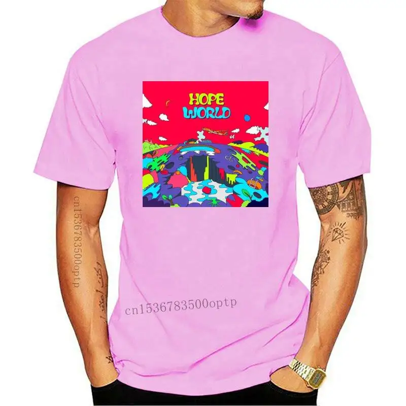 

Bangtan Boys Hope World Kpop Music Shirt Short Sleeve Graphic T Shirt Tee Cotton Customize Tee
