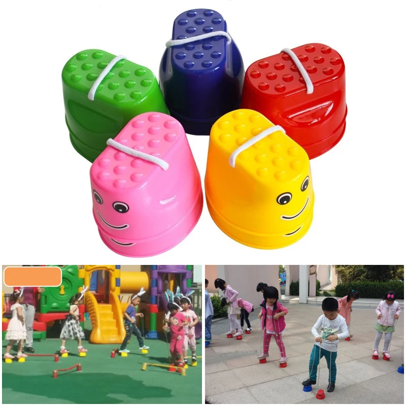 

2PCS Pack Boys Girls Jumping Stilts for Children Outdoor Sports Toys Funny Toys Kids Walking Stilts Toy Christmas Gifts XQ102s