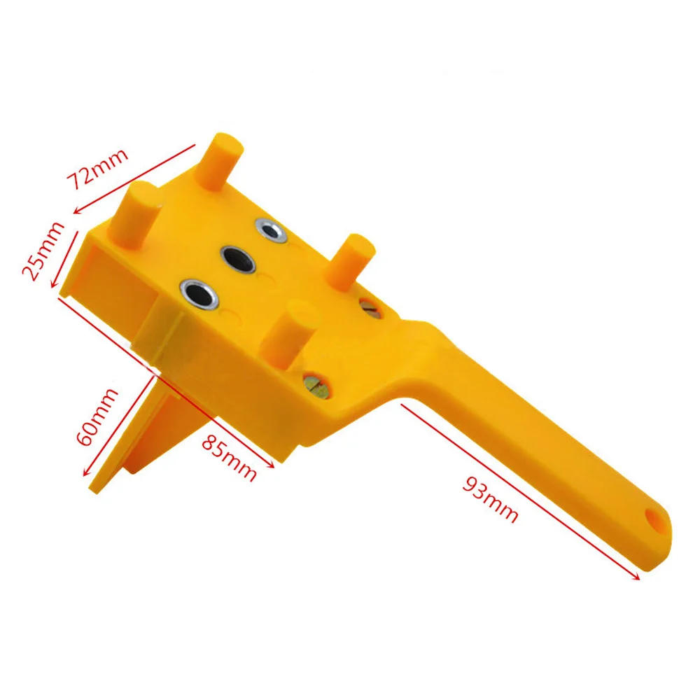 

Woodworking Dowel Jig 6/8/10mm Drill Bit Handheld Wood Drilling Doweling Hole Saw Drills Guide Hole Locator For Carpentry