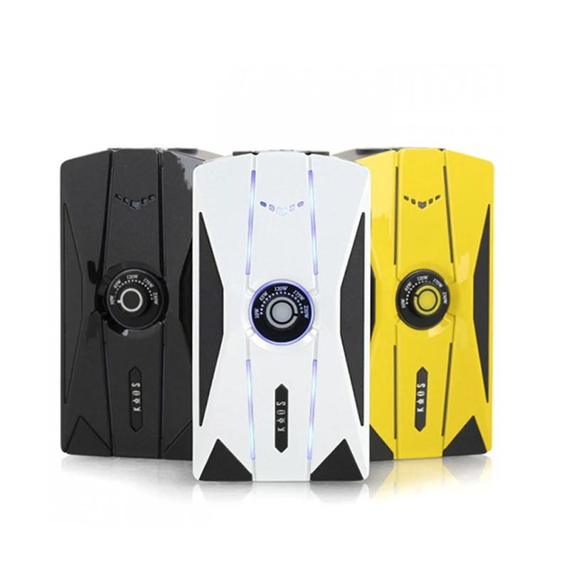 Распродажа! Sigelei Kaos Skycar Mod Vape Питание от двух аккумуляторов 18650 со сменным цветом