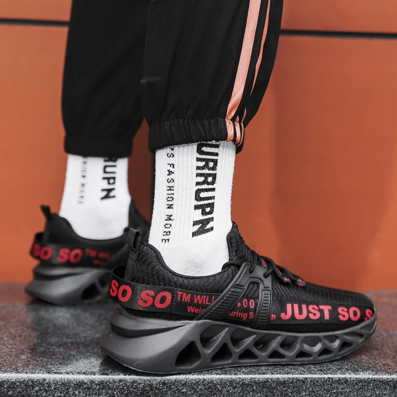 

Новинка, модные мужские кроссовки, женская обувь, Нескользящая дышащая спортивная обувь, кроссовки для пар, размера плюс 36-47