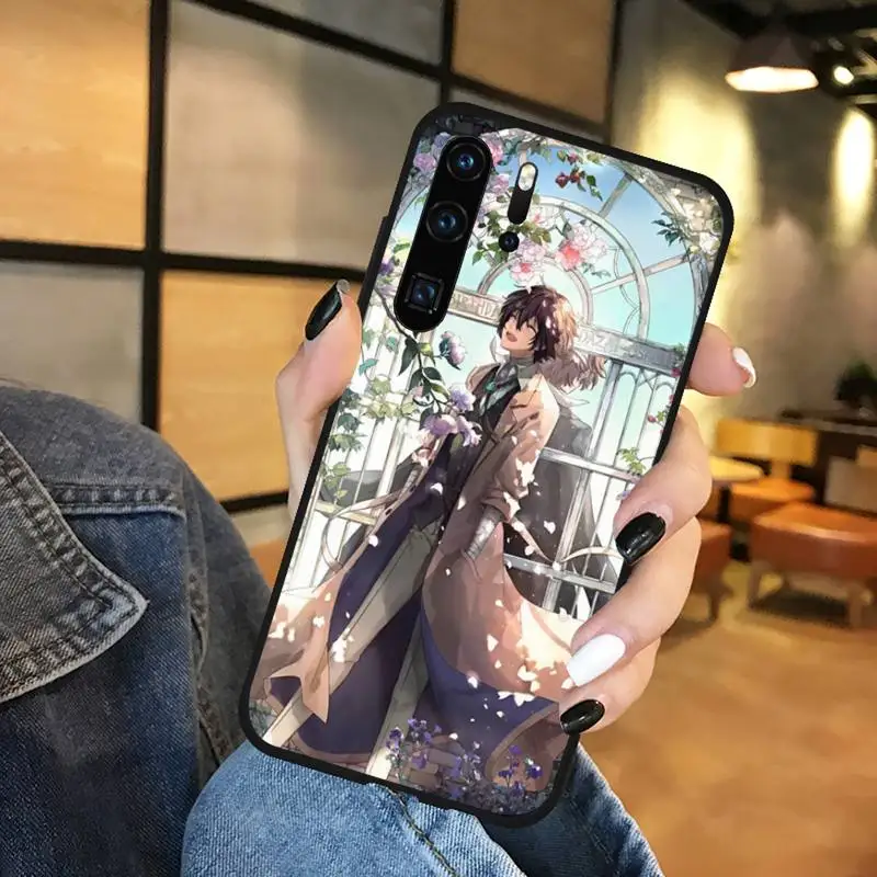 

Anime Bungou Stray Dogs Phone Case Funda For Huawei P9 P10 P20 P30 Lite 2016 2017 2019 plus pro P smart