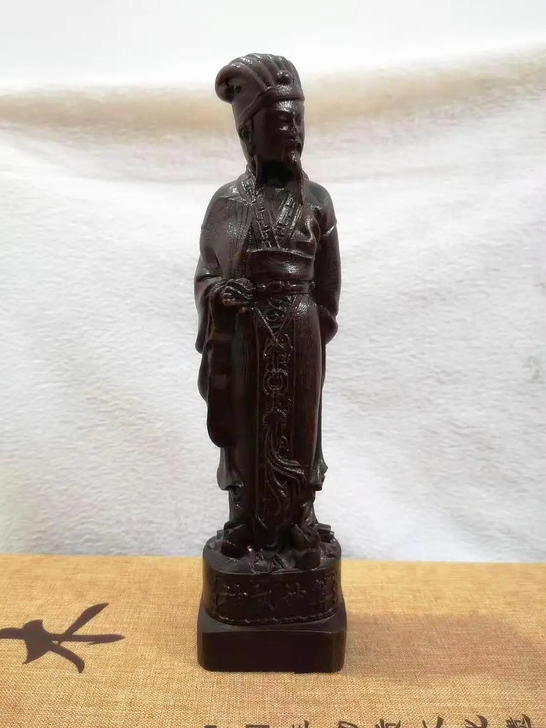 Chenxiang резьба по дереву Zhuge Liang украшение твердый резьбы гостиная домашняя отделка