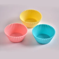 silicone mold paper cup cake mold baking utensils edible silicon