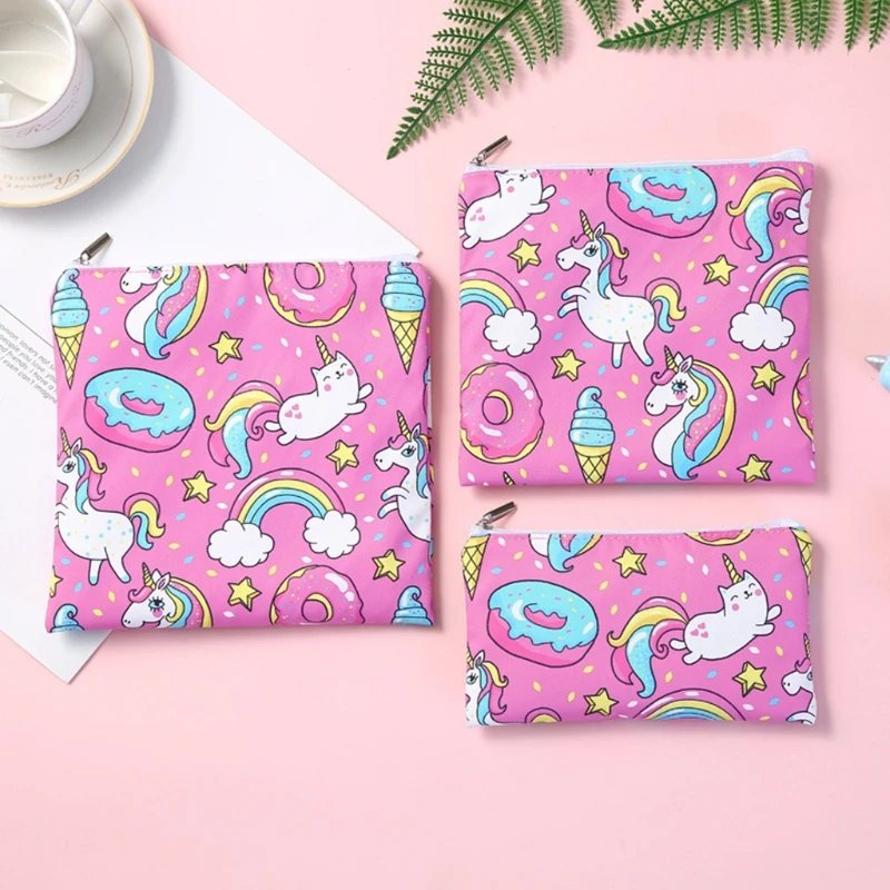 Простые современные Многоразовые Пакеты для закусок 3 шт. 5 различных стилей | Дом