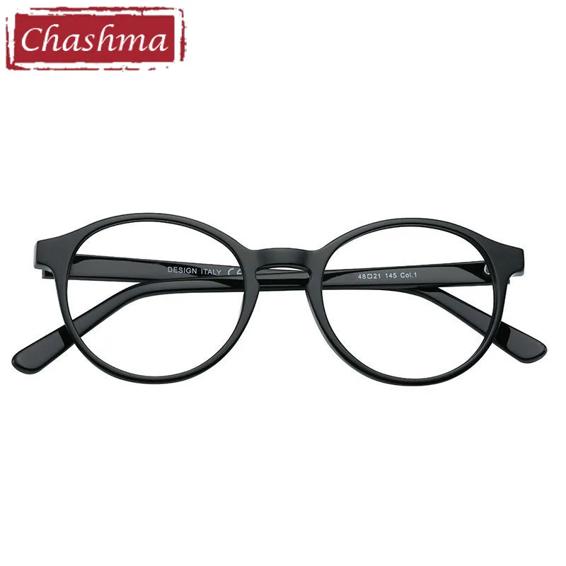 

Chashma Men Round Eyeglass Retro Women Prescription Glasses Frame Acetate Eyewear Optical Glasses Lens Eyeglass for Female