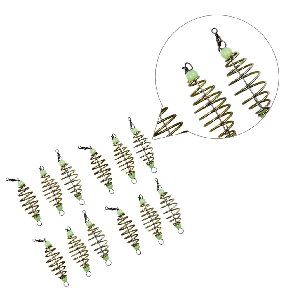 12 шт. держатель для рыболовной приманки в Оливковой Форме портативный полезный