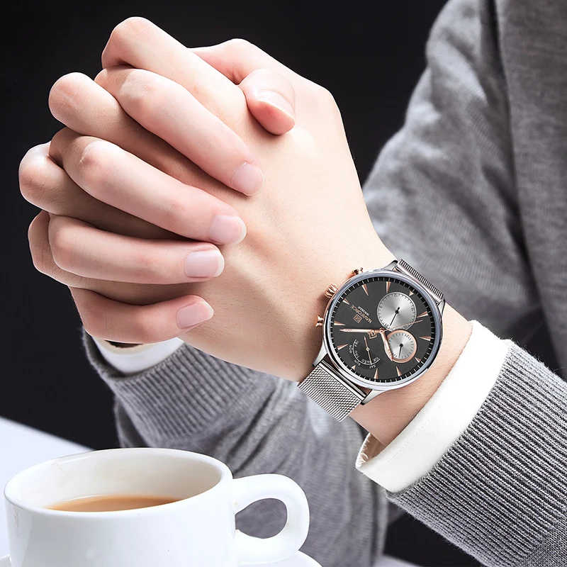 

NAVIFORCE Top Brand Luxury Watches For Men Fashion Military Waterproof Sport Watch for man Casual Male Clock Relogio Masculino