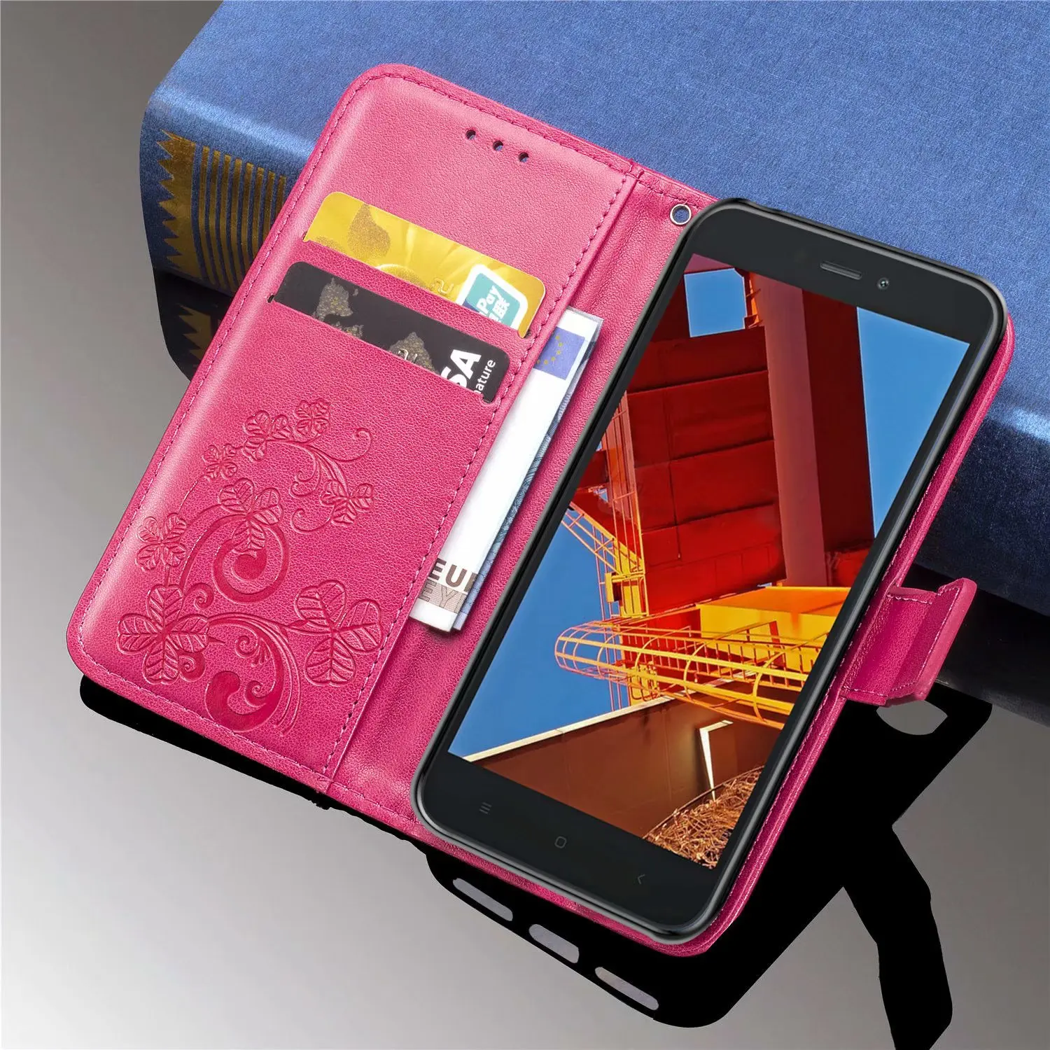 Роскошный кожаный чехол книжка для Xiaomi Mi 8 Lite 9SE 9T Pro Redmi 4X 5A 6A 6 7 S2 Go K20 Note 4 5 s
