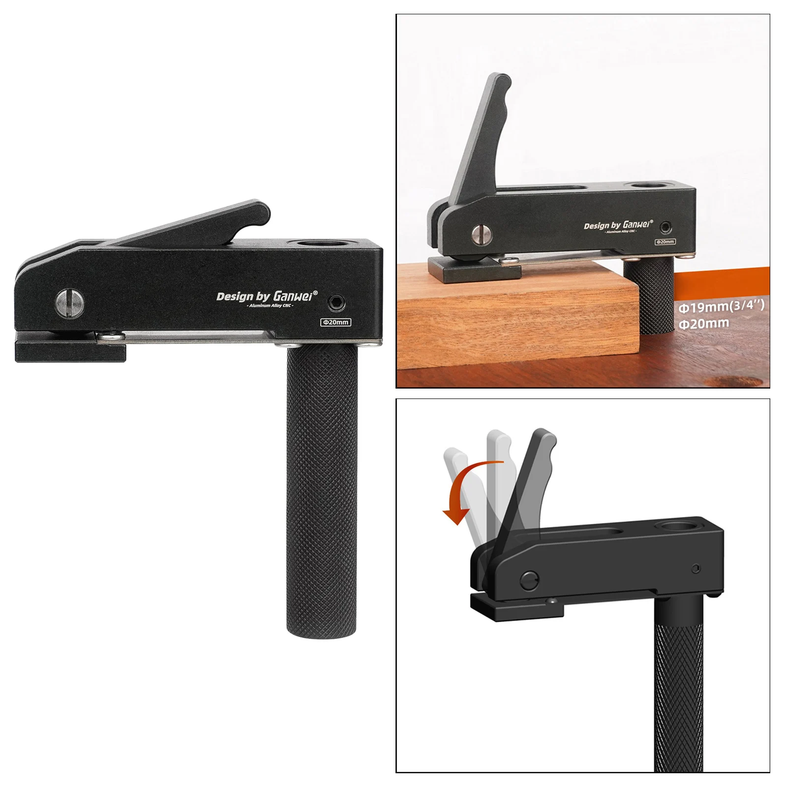 

Деревообрабатывающий Настольный пресс с тремя регулируемыми зубьями, столярные вспомогательные прочные