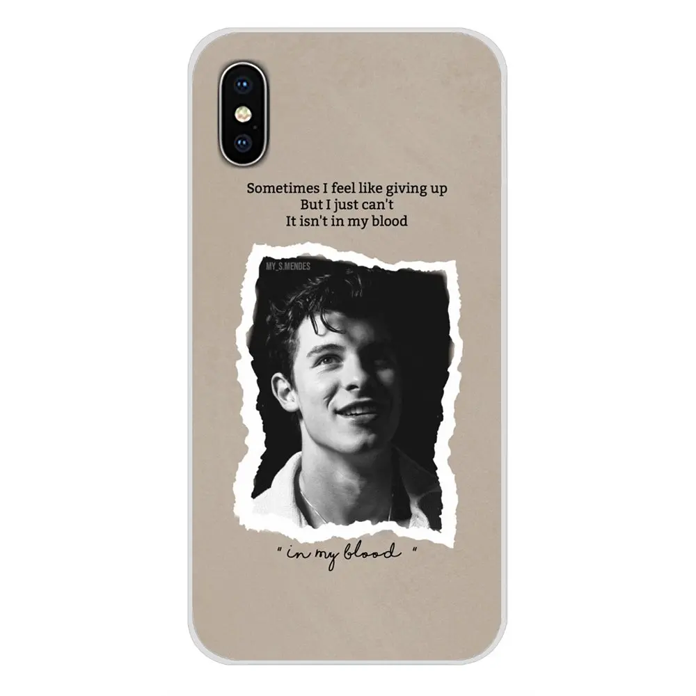 images 4 Мягкий прозрачный чехол для samsung A10 A30 A40 A50 A60 A70 Galaxy S2 Note 2 3 Oneplus 3t 5T 6T Шон Мендес Новинка Fundas - Цвет: images 4