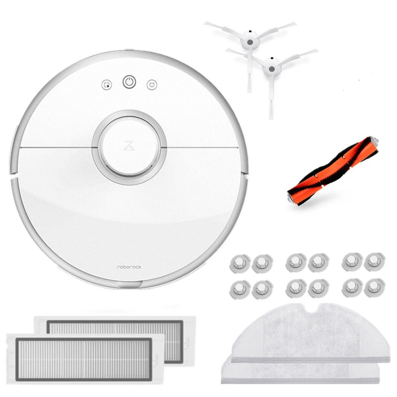 S50 P3 Roborock S50 S55 робот-пылесос 2 Версия ЕС домашняя подметальная влажная уборка Xiaomi MIjia Смарт-приложение управление плановая Чистка - Цвет: S50 P3