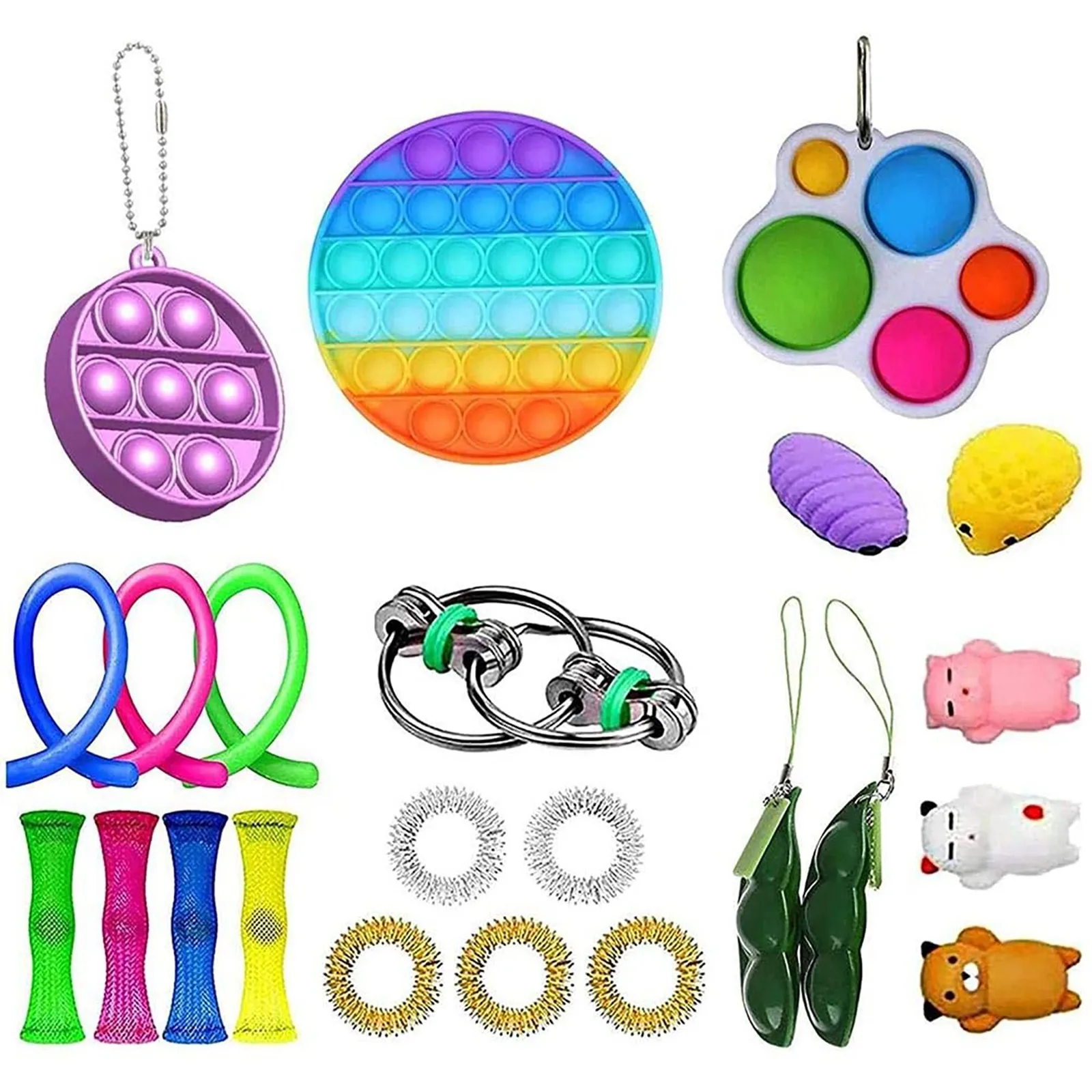 

Fidget Toys Set Sensory Fidget Toy Set Cheap Fidget Toys Relieve The Stress And Anxiety Popit Kawaii Anti Stress Funny Kids Toy
