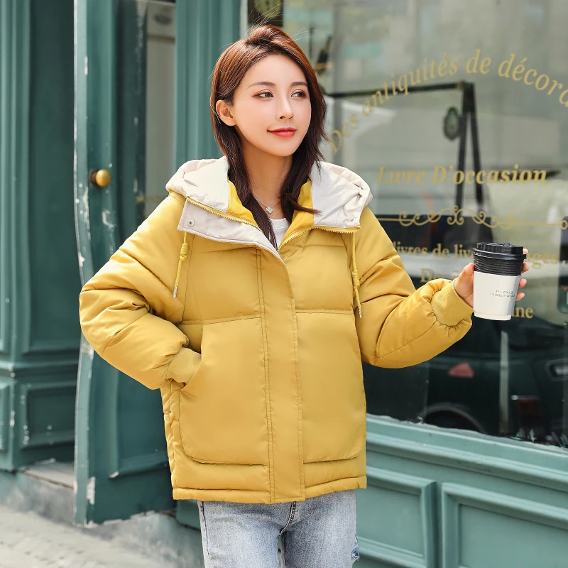 Пуховик женский зимний с капюшоном 6 цветов на выбор | Женская одежда