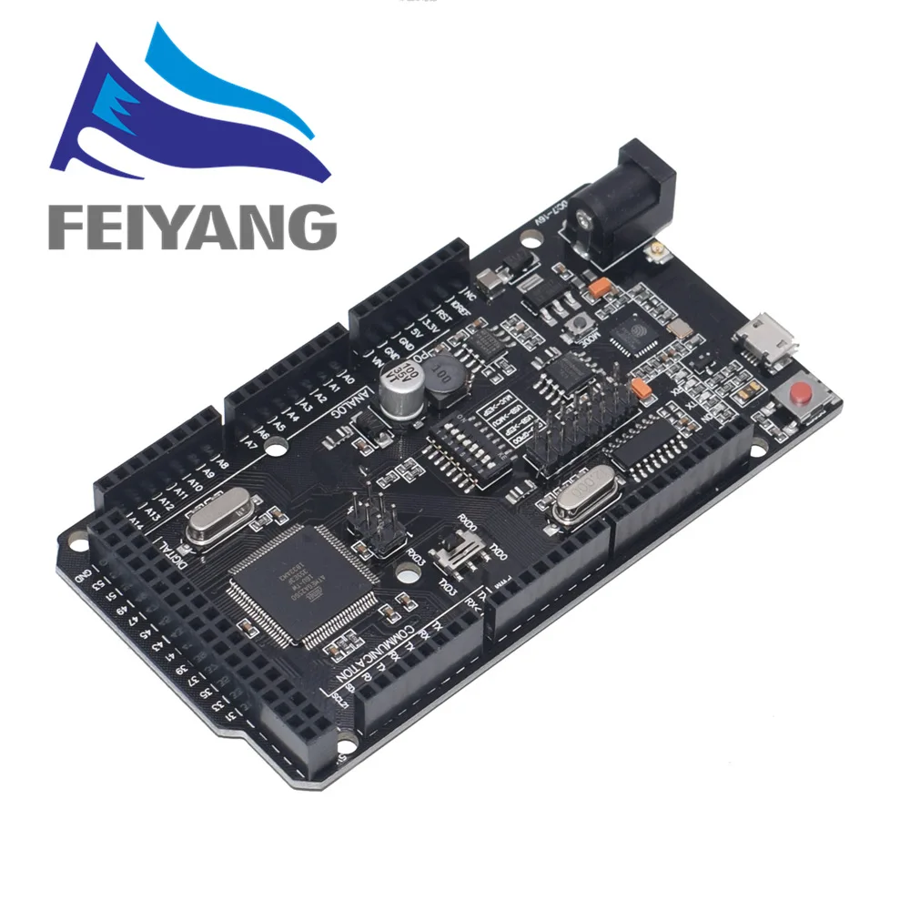 Mega2560+ Wi-Fi, R3 ATmega2560+ ESP8266 32Мб оперативной памяти, USB-TTL CH340G. Совместимость с Arduino Mega NodeMCU для WeMos ESP8266